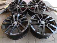 Oryginalne czarne felgi AUDI A3  6Jx17  5X112  ET45