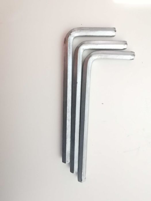 Klucze imbusowe, imbus 5mm, dwustronny, długi - 2 sztuki