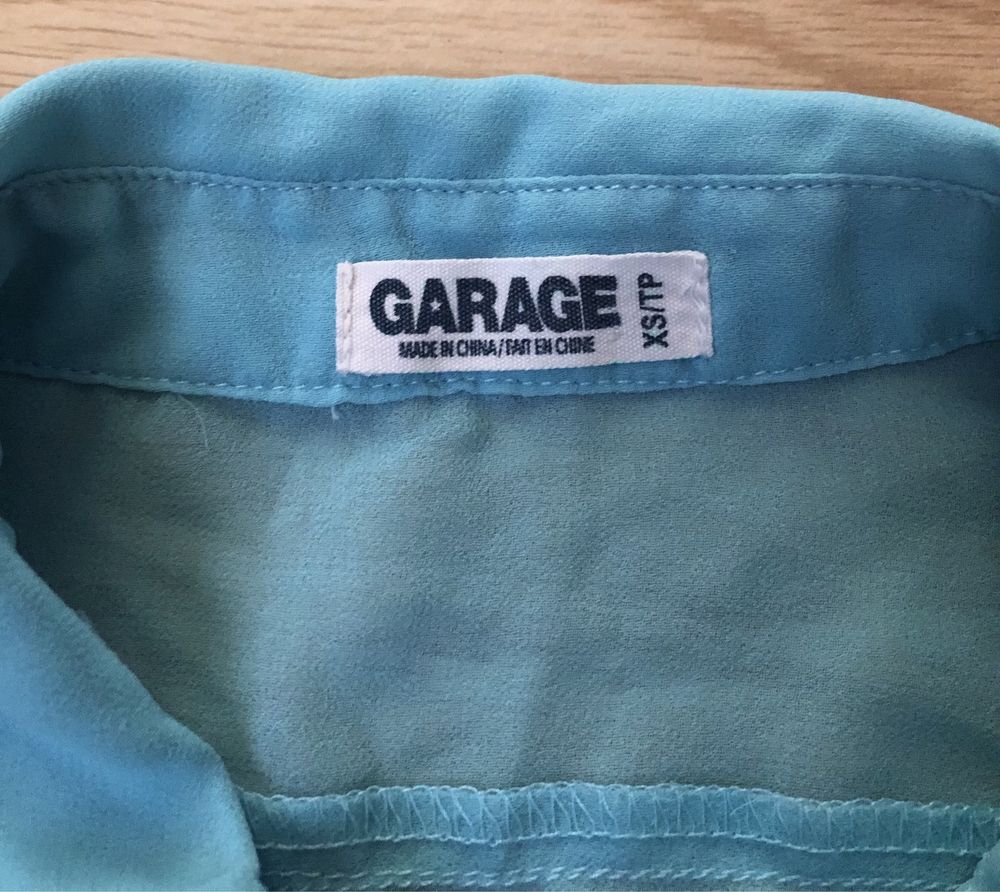 Niebieska koszula Garage XS