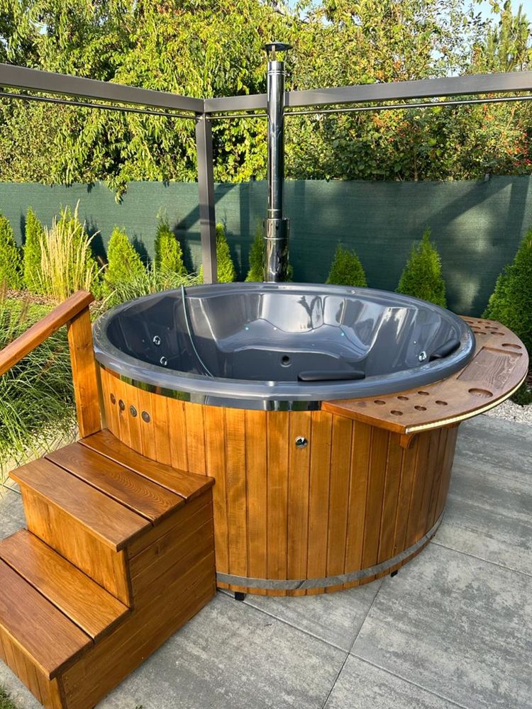 Producent Ełk Jacuzzi Balia Ogrodowa Spa Basen Sauna Mazury Domek