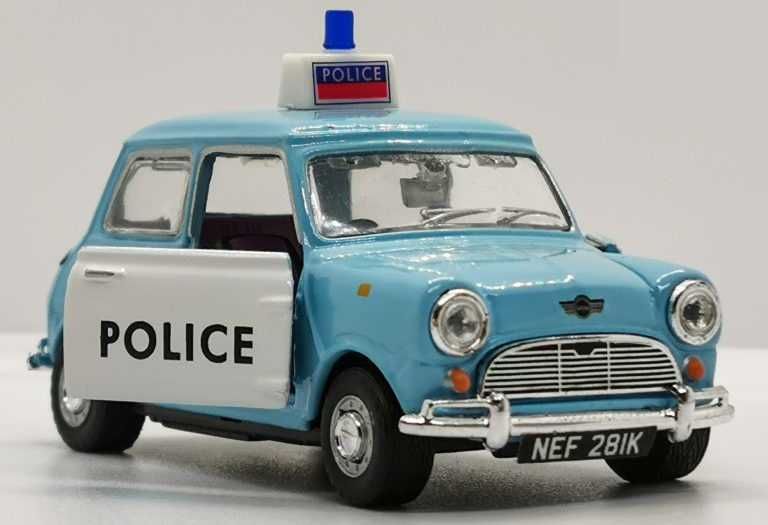 Model 1:43 Hongwell Mini Cooper Police (Wielka Brytania)