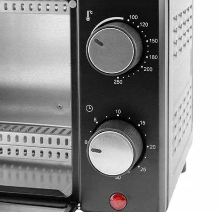 Mini Piekarnik Elektryczny do Pieczenia Podgrzewania 10L 900W Prezent