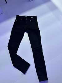 Versace jeans Couture dżinsy skinny 25 czarne rurki jeansy