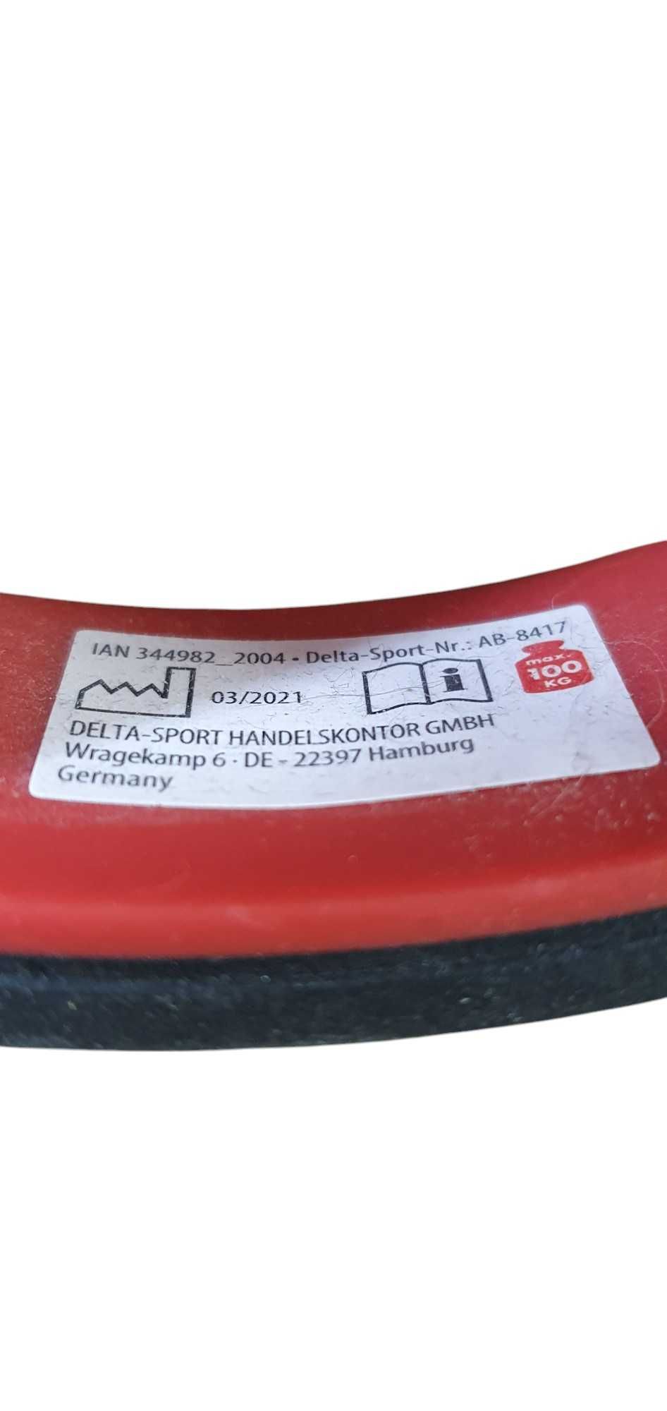 Stepper skrętny z linkami Rebel RBA-3226 + kółko do ćwiczeń brzucha