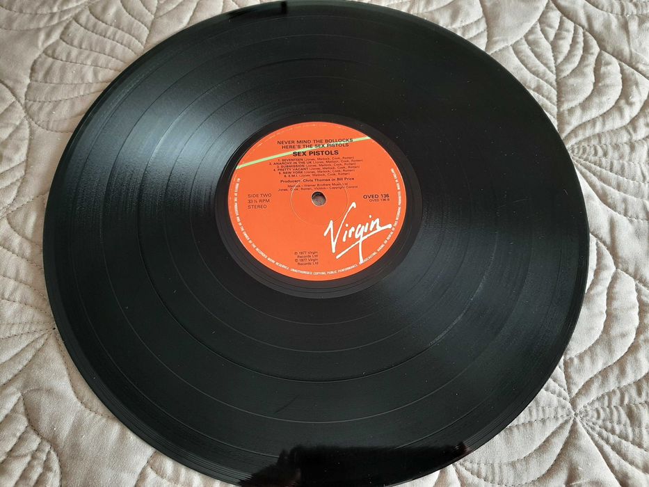 Sex Pistols - Never Mind The Bollocks - UK - Vinil LP