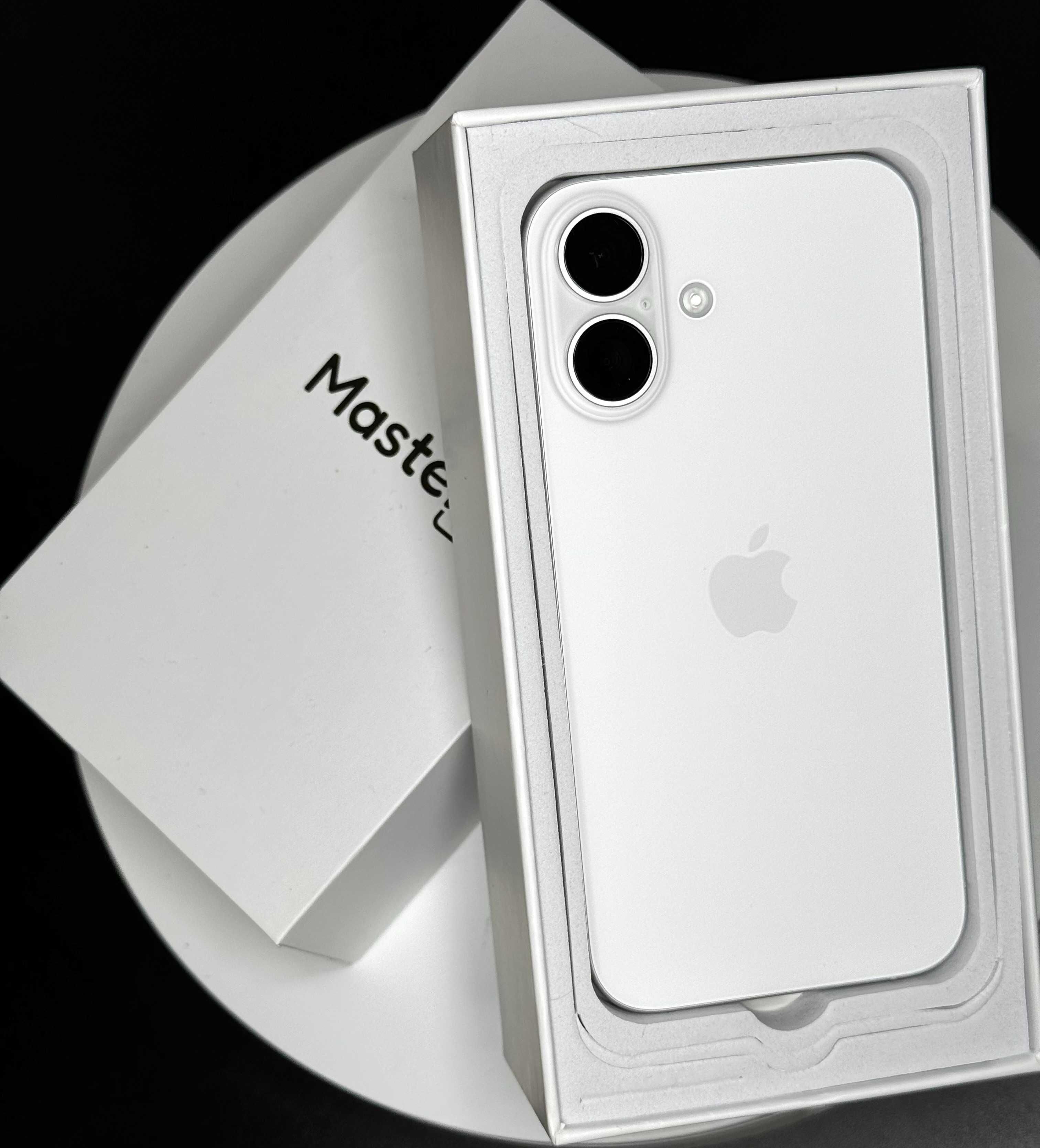Apple iPhone 16 128gb White 100% Bat 0 Cykli 6Msc Gwar