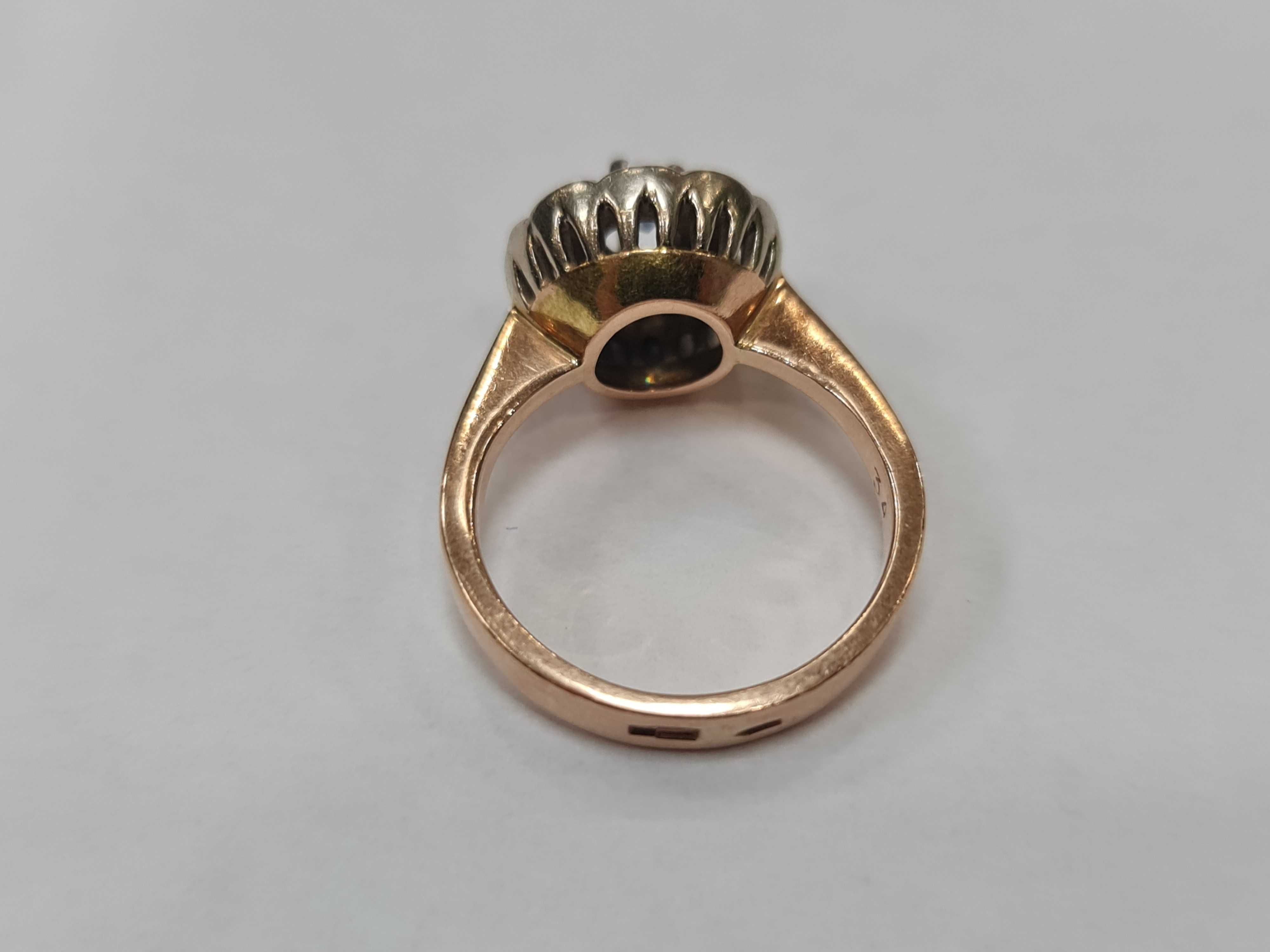 II poł. XX wieku! Złoty pierścionek/ Radzieckie 583/ 6.07 gram/ R14