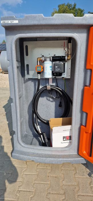 Zbiornik dwupłaszczowy JFC do paliwa olej ropa diesel 1300 litrów