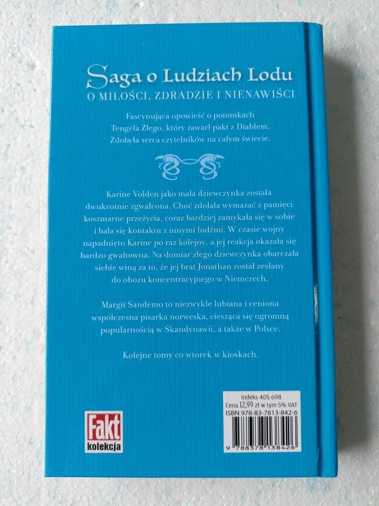 Margit Sandemo Urwany ślad Saga o Ludziach Lodu 38