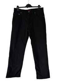 Męskie czarne spodnie jeansowe pierre Cardin  Rozmiar W36 L34 (L)   #p