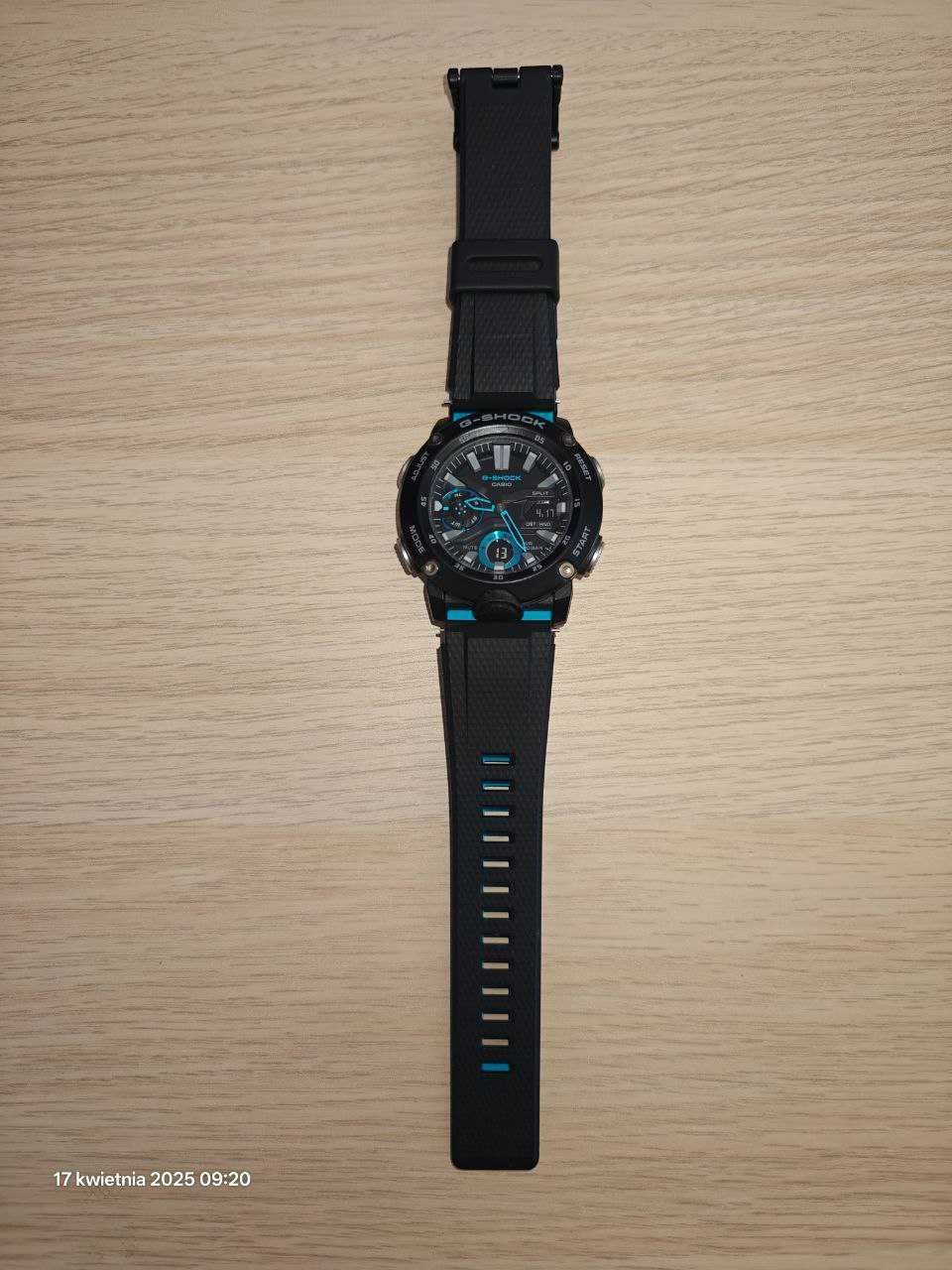 Casio G-Shock GA-2000-1A2ER | Idealny stan + oryginalny pasek gratis