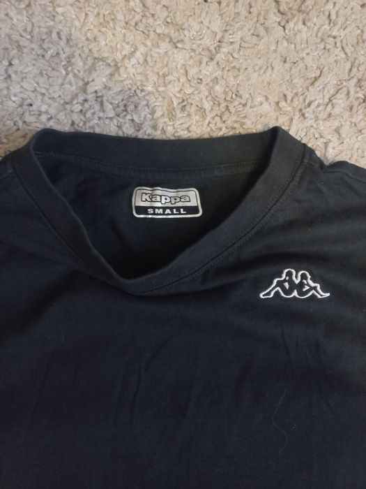 Чорна чоловіча футболка Kappa