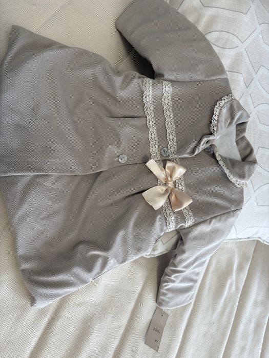 Conjunto de casacos meniba 6/9