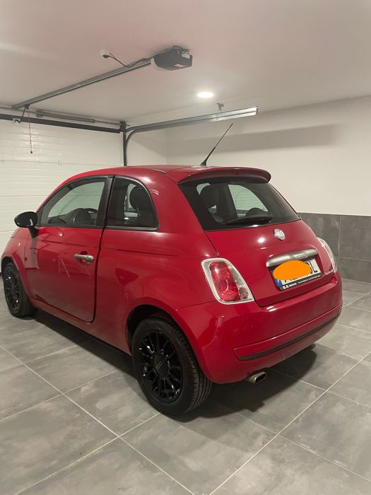 Fiat 500 vermelho