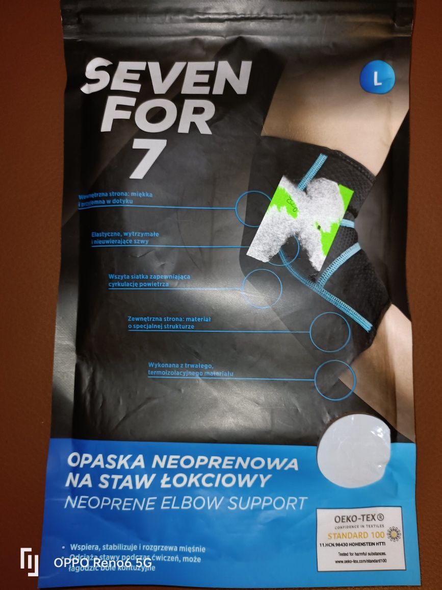 Opaska neoprenowa na staw łokciowy rozmiar L