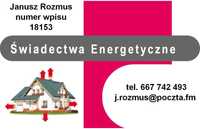 Świadectwa Energetyczne Budynków