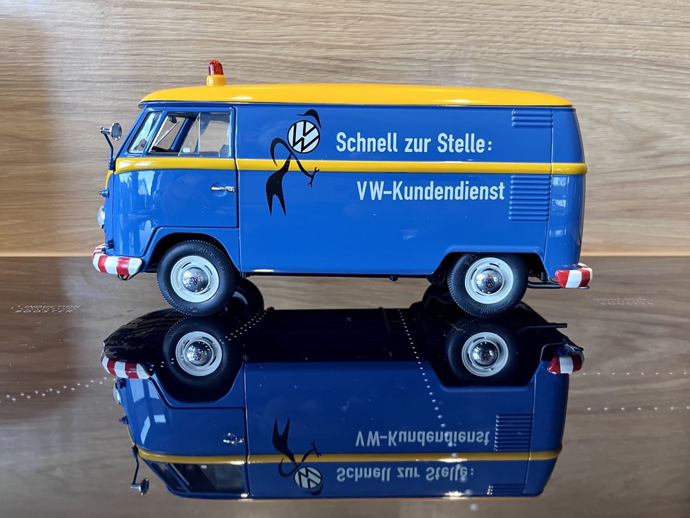 VW T1 furgon VW serwis Schuco 1:18