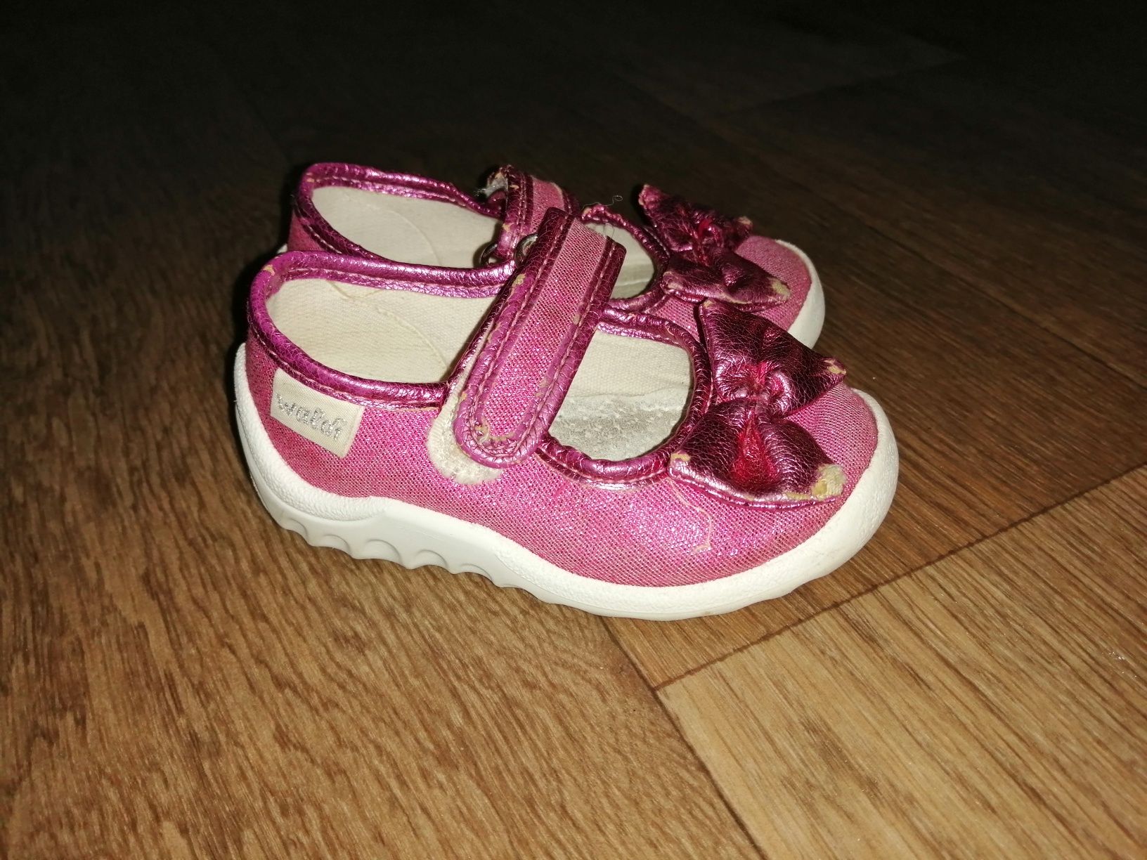 Тапочки туфли на девочку Валди Waldi в садик, 22 размер, 13,5 см