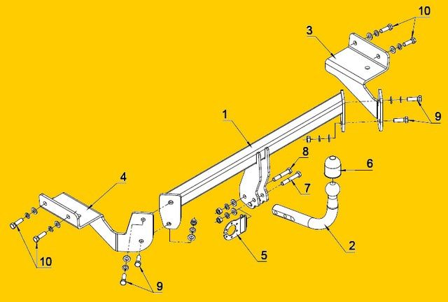 Słupsk Solidny Auto Hak Holowniczy+moduł+wiazka Kia Venga 3+5D od2009