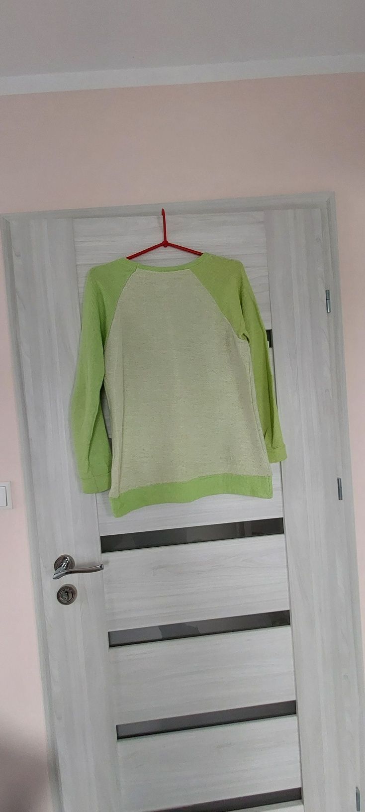 Bluza S zielona sweterek