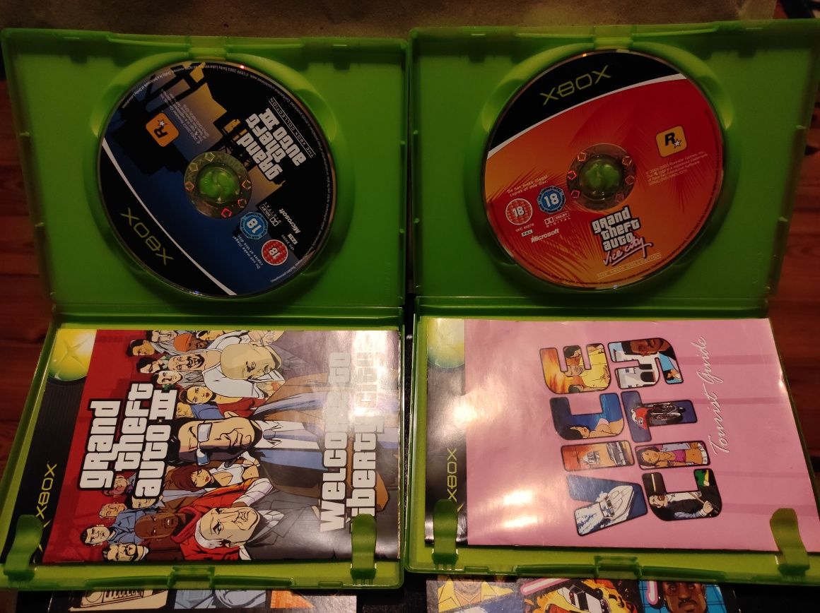 GTA III + GTA vice city double pack XBOX