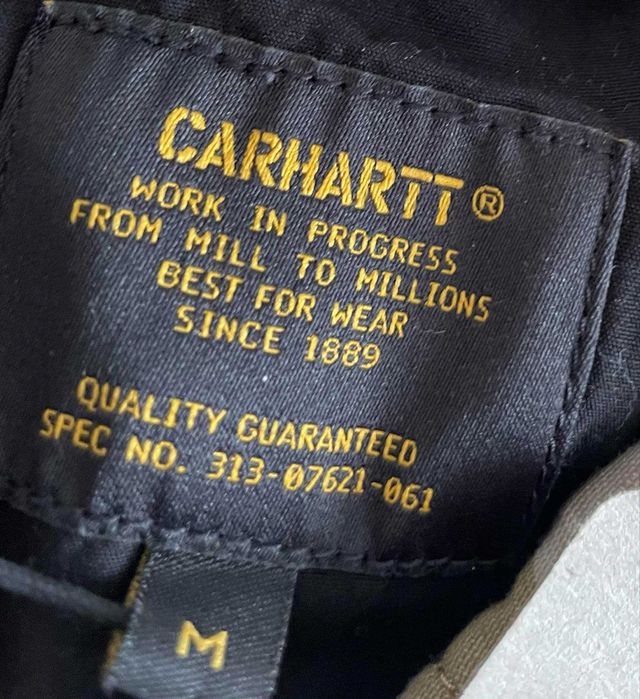 Carhartt Kurtka wiosenna beżowa m wzory moro męska