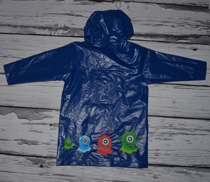 Фирменная курточка дождевик для мальчика 9 - 12 месяцев 80 см Монстрик