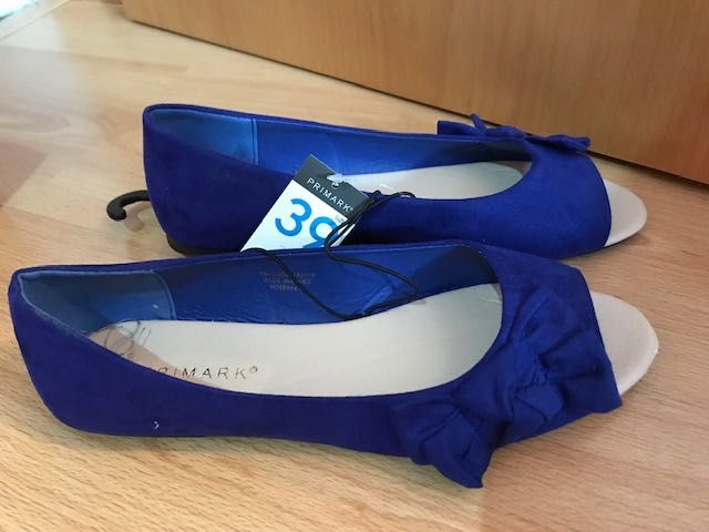 Sapatos / Sabrinas Azuis Nº 39 NOVAS