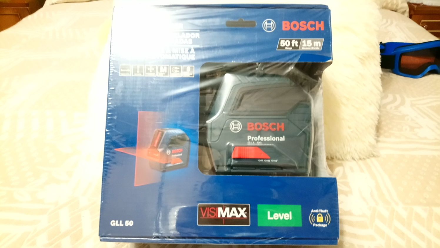 Лазерный уровень нивелир BOSCH GLL50 professional