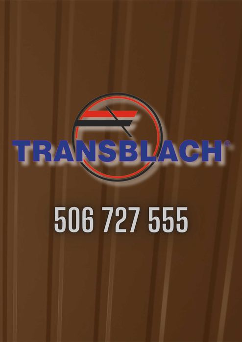 Blacha trapezowa trapez T-8 brąz RAL 8017 0,4 elewacyjna promocja