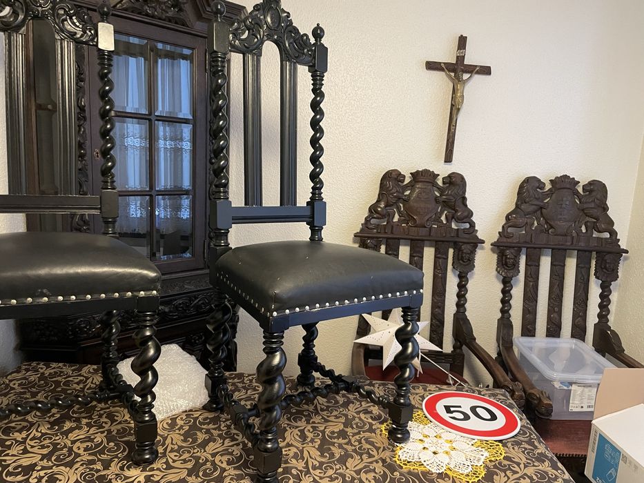 Krzesła Gdańskie 2 szt