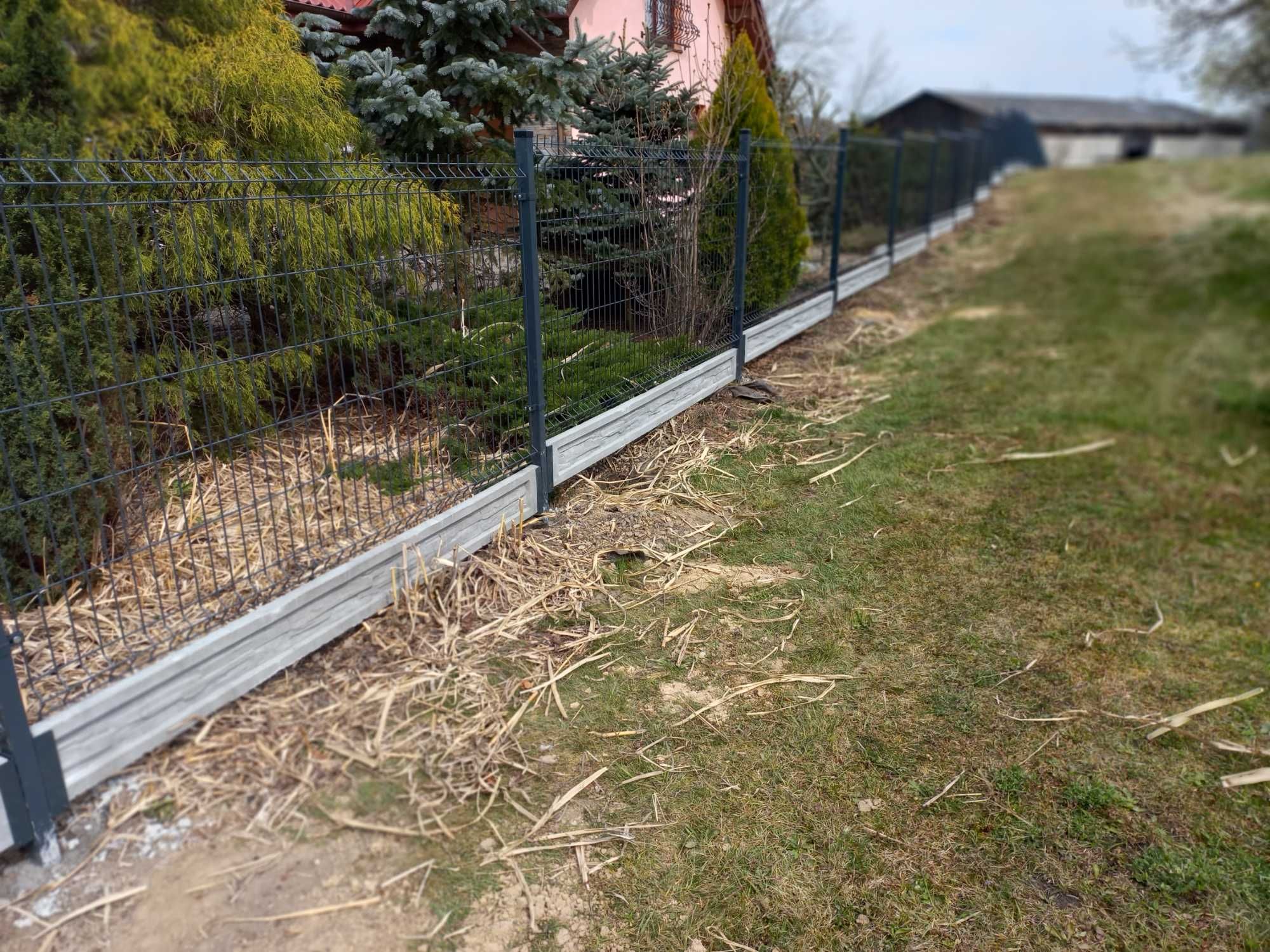 Furtki panel palisada dostępne od ręki łączniki słupki obejmy
