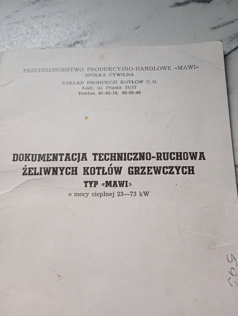 Kocioł olejowy MAWI