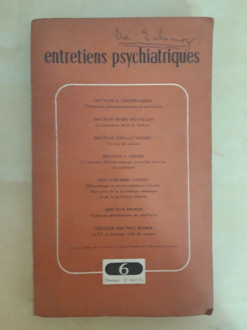 Entretiens Psychiatriques