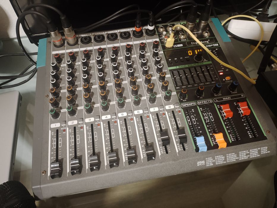 Sistema de som completo karaoke profissional