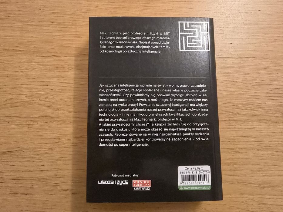 Życie 3.0 Człowiek w erze sztucznej inteligencji Tegmark AI