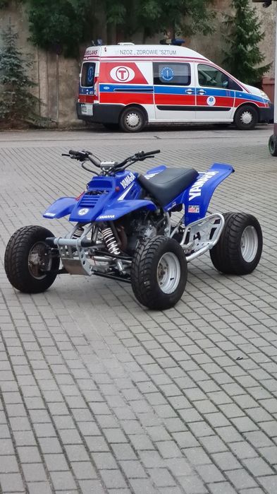 Quad  Yamaha Warrior 350 3d doinwestowana dodatki