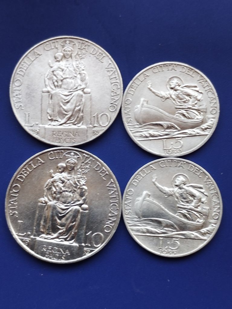 Серебряные монеты Италия