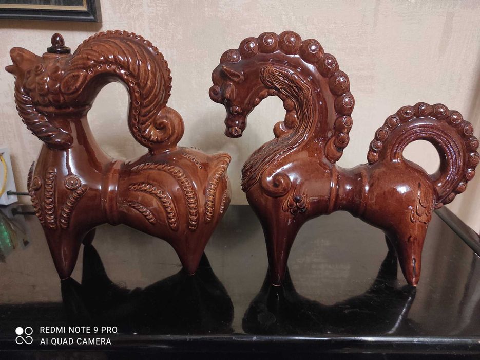 Статуэтки ссср Опошня  Лошадь и Баран