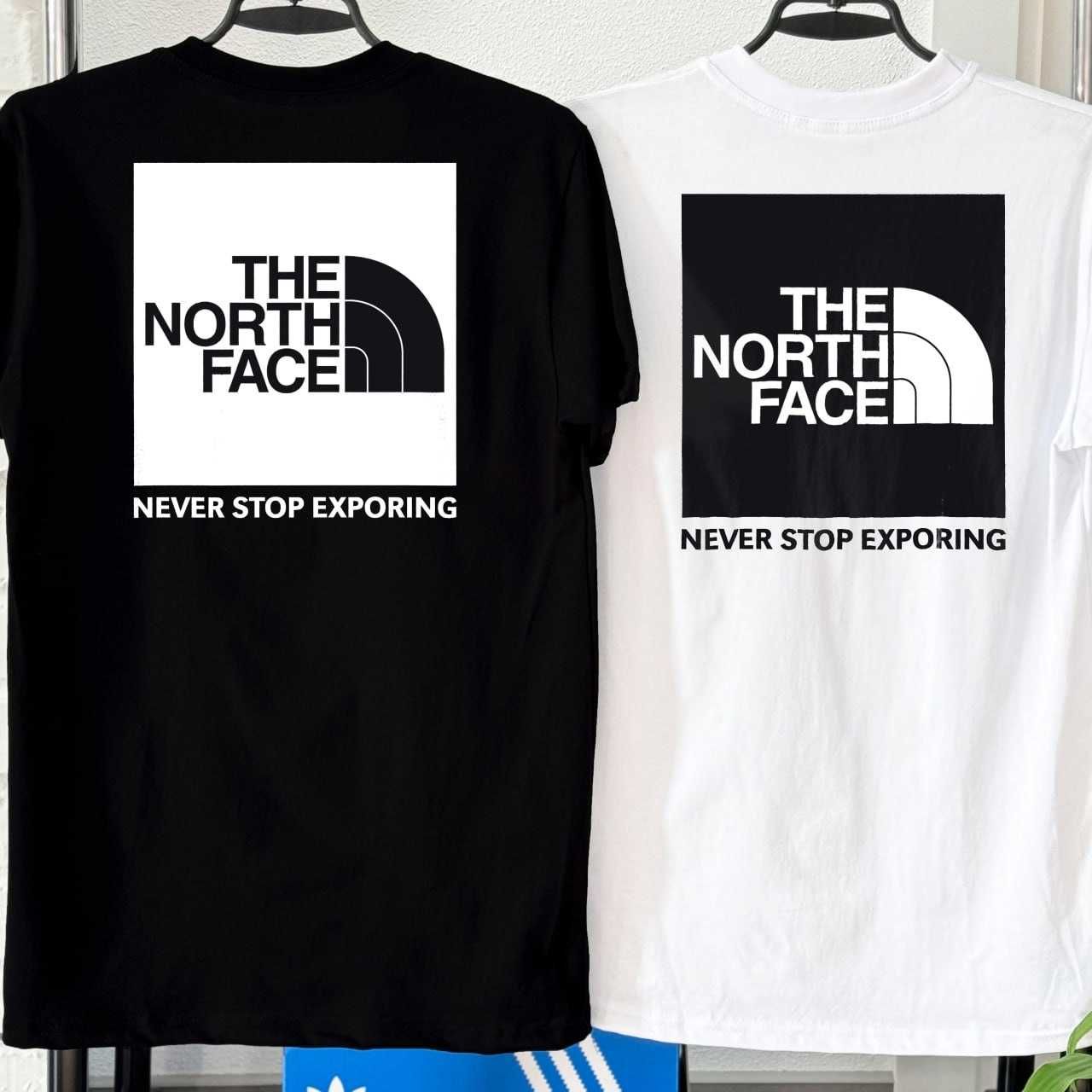Новая футболка The North Face / PinkBox / ХС С М Л ХЛ / Белая Черная