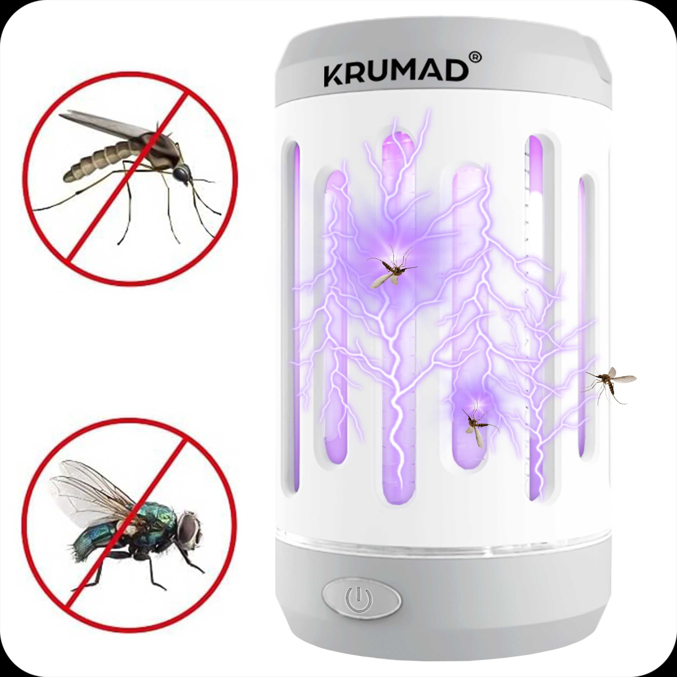 lampa owadobójcza uv na muchy komary owady osy ćmy pułapka elektryczna