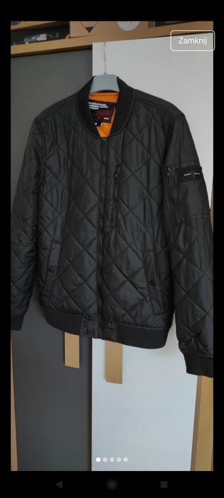 Kurtka męska pikowana, przejściowa
