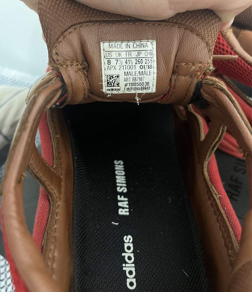 Raf Simons Ozweego Replicant Scarlet Red