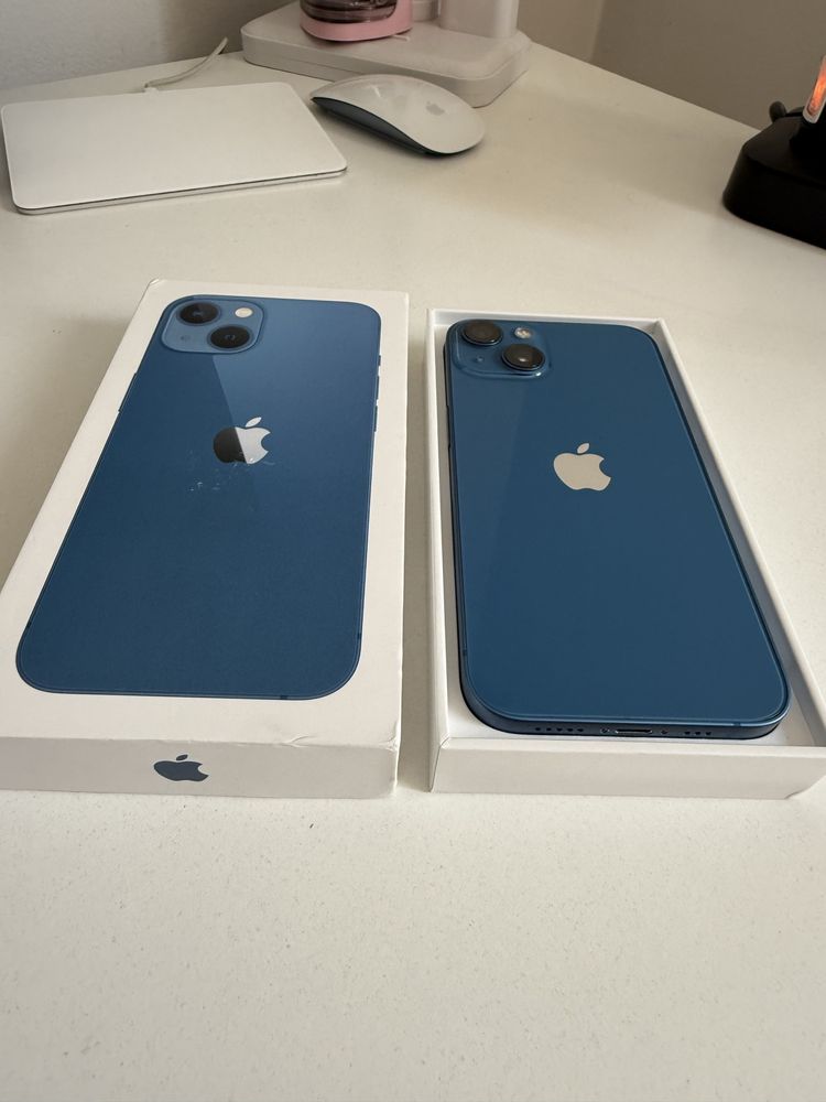 iPhone 13 128gb Blue Idealny Bateria 100%