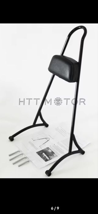 Vendo encosto traseiro sissy bar novo harley