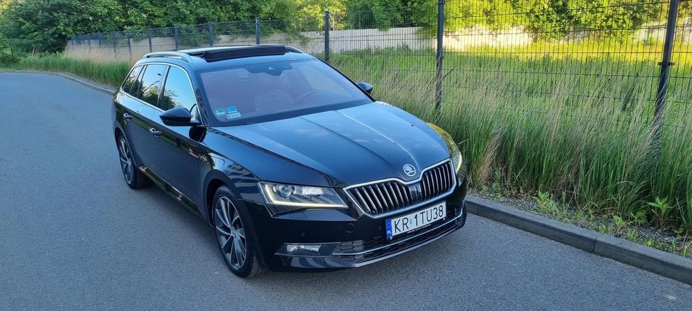Skoda Superb Skoda Superb L&K full panorama wentylowane grzane fotele