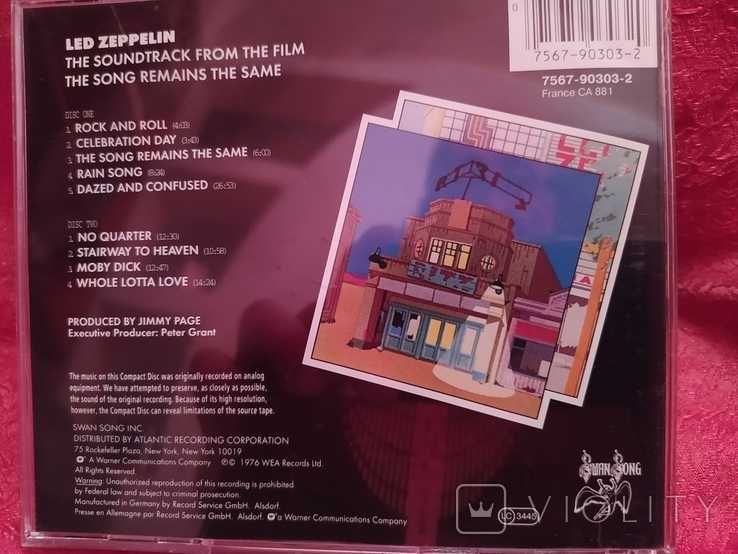 "Led Zeppelin" Live 2CD.