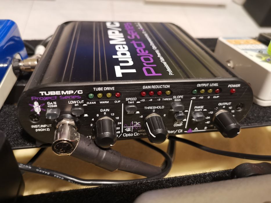 ART Tube MP/C preamp valvulado com compressor óptico