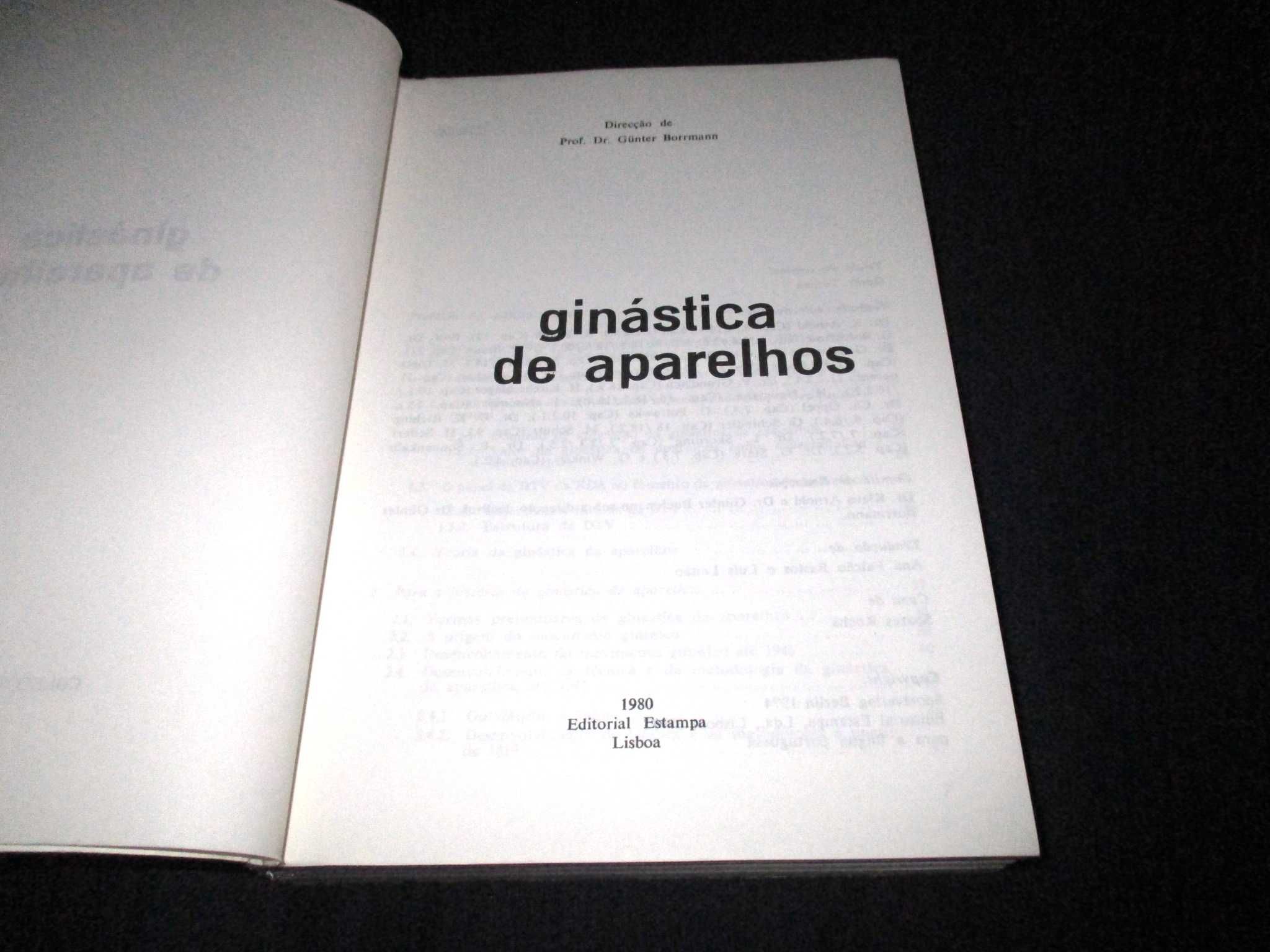 Livro Ginástica de Aparelhos Günter Borrmann