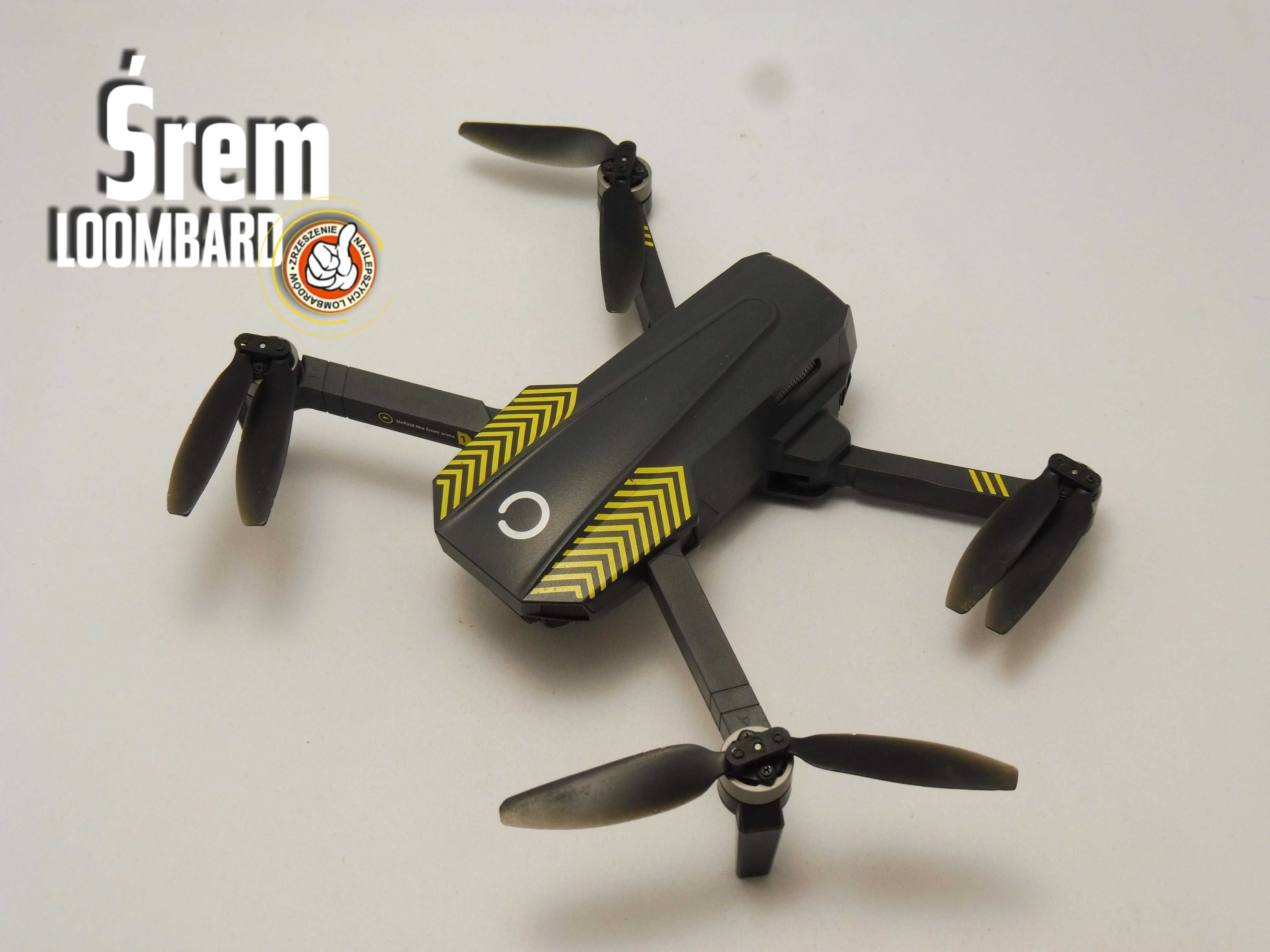 Dron Overmax X-Bee Drone 9.5 Fold, futerał, db stan!